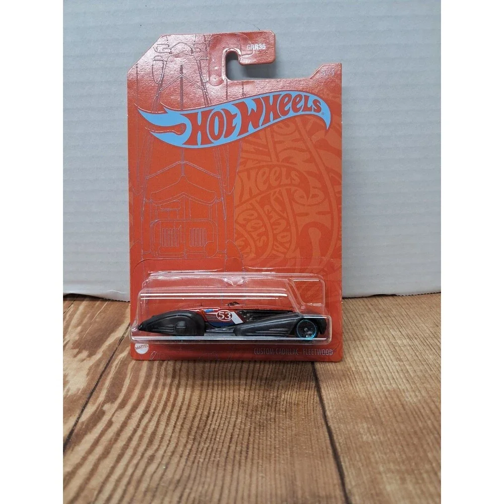 2020 Hot Wheels 53rd Year Anniversary Orange Custom Cadillac Fleetwood